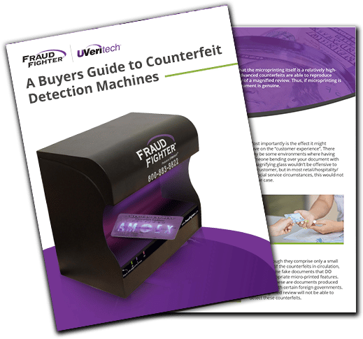 Counterfeit Buster Example Counterfeit Detector Buyer's Guide | FraudFighter