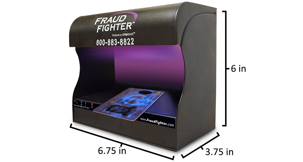 Fraud Fighter Counterfeit Dectection Scanner UV-16 