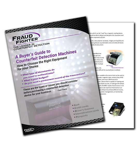 Counterfeit Detector Buyer's Guide Effective Counterfeit Document