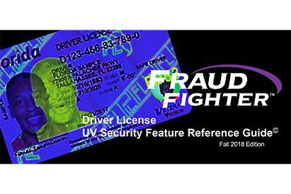 driver license uv security feature guide fall 2018