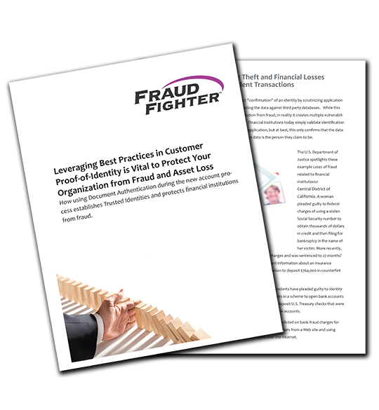 leveraging best practices in customer proof-of-identity whitepaper