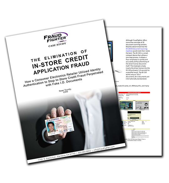retail credit application fraud case study