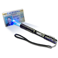 propenlight driver license uv security feature pen