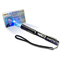 propenlight driver license uv security feature pen