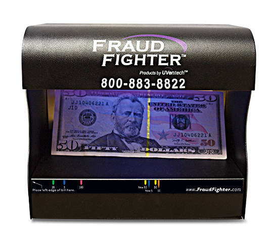 Fraud Fighter Counterfeit Dectection Scanner UV-16