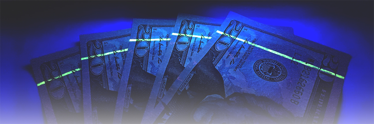 uv counterfeit money detection